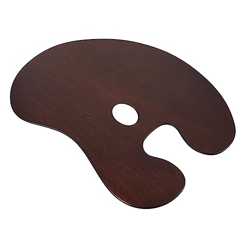 jojofuny Holz Malpalette Mittlere Ergonomisch Geformt Leicht und Wasserabweisend mit Öl und Wachsschutz für Öl und Acrylfarben Vielseitiges Malwerkzeug für Künstler Studenten und Hobby jojofuny Holz Malpalette Mittlere Ergonomisch Geformt Leicht und Wasserabweisend mit Öl und Wachsschutz für Öl und Acrylfarben Vielseitiges Malwerkzeug für Künstler Studenten und Hobby von jojofuny
