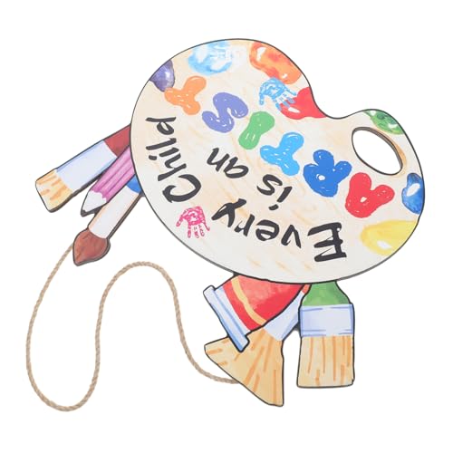 jojofuny Klassenzimmer Hanges Schild Buntes Holzschild Holz Plaques Maler Kunstpalette Wanddekoration Holzschilder Ornamente Für Handwerk Restaurant Hausdekoration jojofuny Klassenzimmer Hanges Schild Buntes Holzschild Holz Plaques Maler Kunstpalette Wanddekoration Holzschilder Ornamente Für Handwerk Restaurant Hausdekoration von jojofuny