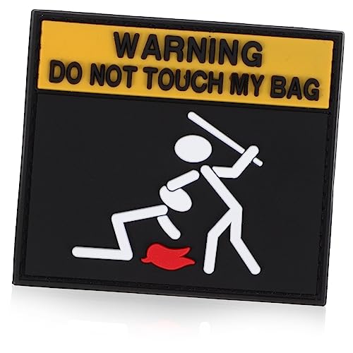 jojofuny Klebe Patch mit Warnhinweis Bestickter Aufnäher für Kleidung und Rucksäcke Design für Individuellen Style Einfach Anzubringen zum Abdecken von Löchern Dekoration jojofuny Klebe Patch mit Warnhinweis Bestickter Aufnäher für Kleidung und Rucksäcke Design für Individuellen Style Einfach Anzubringen zum Abdecken von Löchern Dekoration von jojofuny