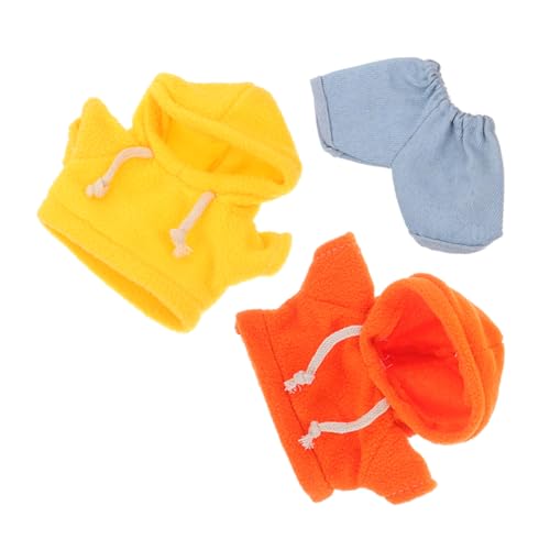 jojofuny Kleidung Für Kleine Stofftiere Bestehend Aus Einem Bären-Kapuzenpullover in Leuchtendem Orange Und Jeans Für Winzige Plüschtiere Und Puppen Zum Selbermachen Geeignet Für jojofuny Kleidung Für Kleine Stofftiere Bestehend Aus Einem Bären-Kapuzenpullover in Leuchtendem Orange Und Jeans Für Winzige Plüschtiere Und Puppen Zum Selbermachen Geeignet Für von jojofuny