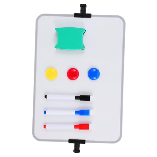 jojofuny Kompakte Magnetische Whiteboard mit Marker Magnete Radiergummi Doppelseitige Schreibtafel für Büro und Schule für Notizen und Kreative Aktivitäten jojofuny Kompakte Magnetische Whiteboard mit Marker Magnete Radiergummi Doppelseitige Schreibtafel für Büro und Schule für Notizen und Kreative Aktivitäten von jojofuny