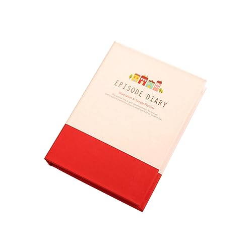 jojofuny Kreatives Hardcover Notizbuch mit Haftnotizen und Stift Zufälligen für Notizen Nachrichten und Aufzeichnungen im Büro Hause Zufällige Farbe von jojofuny
