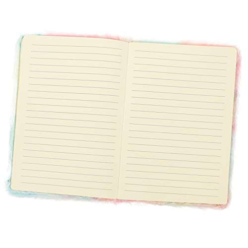 jojofuny Kreatives Notizbuch mit Plüsch Einhorn Süßes Tagebuch für Mädchen Handliches Notizbuch für Schule und Freizeit für Kleine Notizen und Tagebuchführung von jojofuny