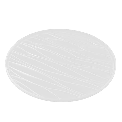 jojofuny Kristall-epoxy-form Epoxidharz Cup-pad-form Tablett Diy Form Epoxidformen Gießform Selber Machen Epoxid-gießform Untersetzer, Der Form Herstellt Cup Mat Diy Form Kieselgel Weiß von jojofuny