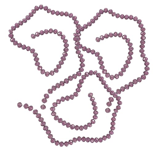 jojofuny Kristallglasperlen runden groß Lieferungen Herstellung Abstandsperlen zum Basteln Perlen für Schmuckhersteller Spacer-Charm-Perlen loser Perlenanhänger Glasperlen für DIY Violett jojofuny Kristallglasperlen runden groß Lieferungen Herstellung Abstandsperlen zum Basteln Perlen für Schmuckhersteller Spacer-Charm-Perlen loser Perlenanhänger Glasperlen für DIY Violett von jojofuny