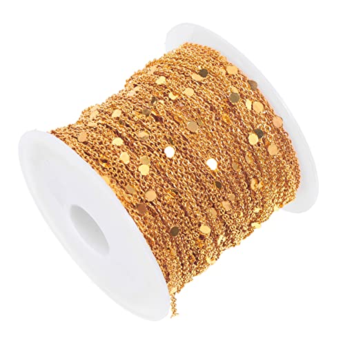jojofuny Kupfergliedkette DIY Schmuckherstellung Accessoire für Armband Halskette Schlüsselanhänger Vielseitig Sicher Langlebig jojofuny Kupfergliedkette DIY Schmuckherstellung Accessoire für Armband Halskette Schlüsselanhänger Vielseitig Sicher Langlebig von jojofuny