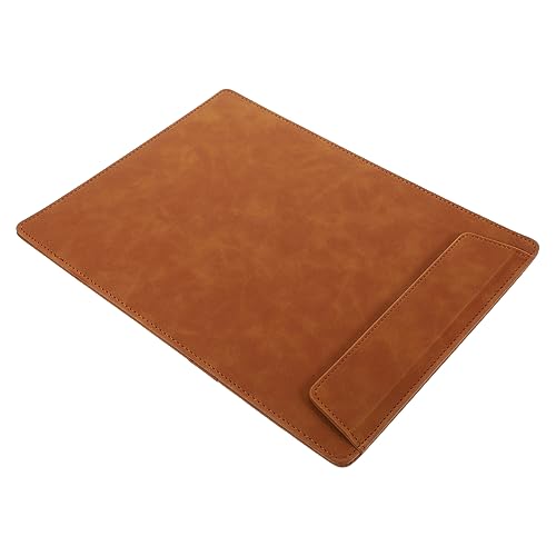 jojofuny Leder-Anmeldeclip Tafel Klemmbrett-Clip a4 Mini Aufbewahrungsklammern für Dokumente Memo Clips Clips Büroschreib-Zwischenablage Büro-Klemmbretter Quittungs-Zwischenablage von jojofuny
