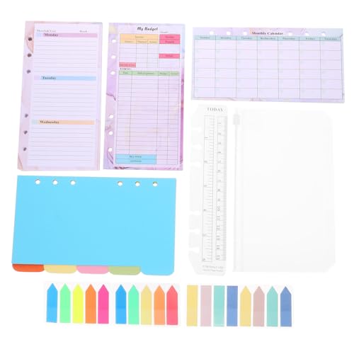 jojofuny Liniertes Nachfüllpapier für Ringbuch Notizbücher Langlebige Ersatzblätter für Studium Büro und Haushalt Glattes Praktisches Organisationszubehör Buntes jojofuny Liniertes Nachfüllpapier für Ringbuch Notizbücher Langlebige Ersatzblätter für Studium Büro und Haushalt Glattes Praktisches Organisationszubehör Buntes von jojofuny