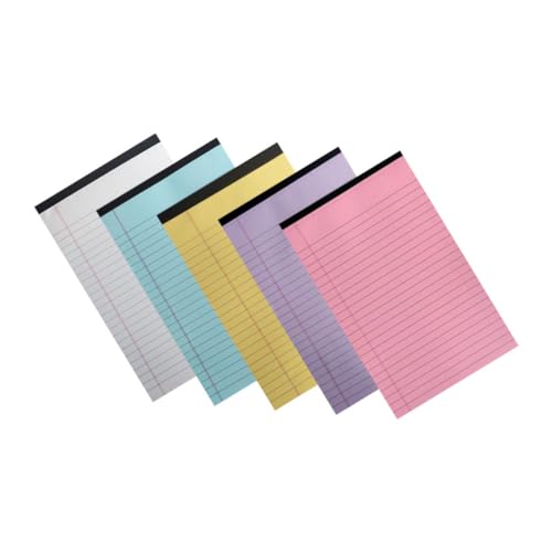 jojofuny Liniertes Notizblock in Pastellfarben Multifunktionale Planer Notizblöcke aus Glattem Papier Handliche für Büro Haushalt und Unterwegs als Schreib und Organisationszubehör jojofuny Liniertes Notizblock in Pastellfarben Multifunktionale Planer Notizblöcke aus Glattem Papier Handliche für Büro Haushalt und Unterwegs als Schreib und Organisationszubehör von jojofuny