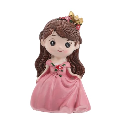 jojofuny Mädchenfigur für Geburtstagsfeiern Süße Prinzessin Deko für Kinderzimmer und Themenpartys Robust und Tragbar Vielseitig Einsetzbar von jojofuny