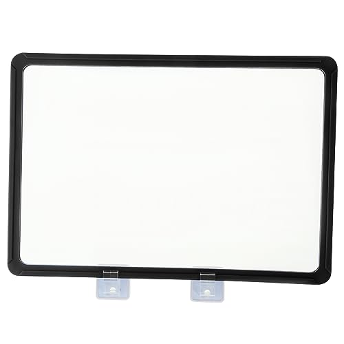 jojofuny Magnetische Zeichen Stichworte Etiketten Leitfaden Schild Inhaber Namensschild Shows Schild Speichern Einzelhandelsschilder Magnetschild Klassifizierungsschild Schwarz Pvc von jojofuny