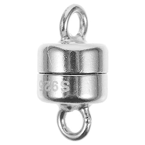 jojofuny Magnetischer Schmuckverschluss für Armbänder Diy Magnetverschluss für Ketten Eleganter und Robuster Verschluss für Schmuckherstellung Silberfarbe Wiederverwendbar und Langlebig jojofuny Magnetischer Schmuckverschluss für Armbänder Diy Magnetverschluss für Ketten Eleganter und Robuster Verschluss für Schmuckherstellung Silberfarbe Wiederverwendbar und Langlebig von jojofuny