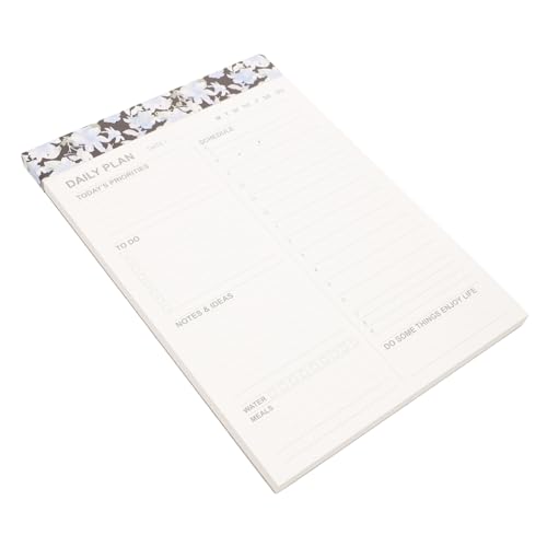 jojofuny Magnetisches Kühlschrank Notizbuch Praktischer Memo Block für To Do Listen und Lebensmittellisten für Haftet Sicher an Metalloberflächen Langlebig von jojofuny