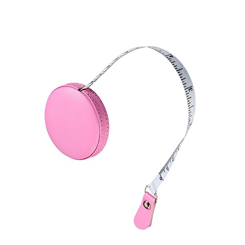 jojofuny Maßband mit PU Lederetui Flexibles Einziehbares Schneidermaßband für Genaue Körpermessungen Rosa jojofuny Maßband mit PU Lederetui Flexibles Einziehbares Schneidermaßband für Genaue Körpermessungen Rosa von jojofuny