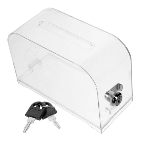 jojofuny Meinungsstimmabschied Kartenorganisator Behälter Für Bürokarten Tombolaboxen Mit Schlitz Ablage Für Visitenkarten Aufbewahrungsbox Für Karten Spende Dose Acryl Transparent jojofuny Meinungsstimmabschied Kartenorganisator Behälter Für Bürokarten Tombolaboxen Mit Schlitz Ablage Für Visitenkarten Aufbewahrungsbox Für Karten Spende Dose Acryl Transparent von jojofuny