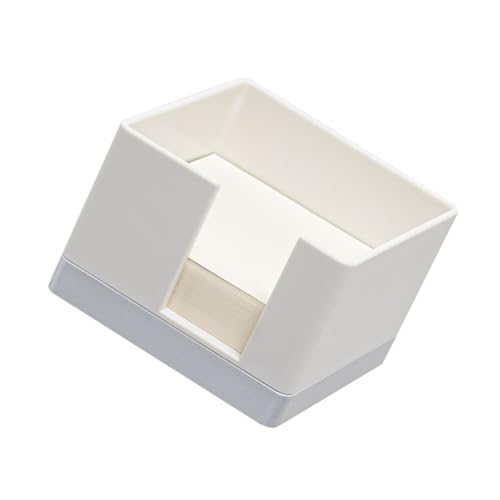 jojofuny Memo Pad Organizer Box Memo Desk Organizer für Büro und Schreibtisch mit Papierhalter Praktisch für Notizen Planungen Archivierung und Schnelle Übersicht von jojofuny