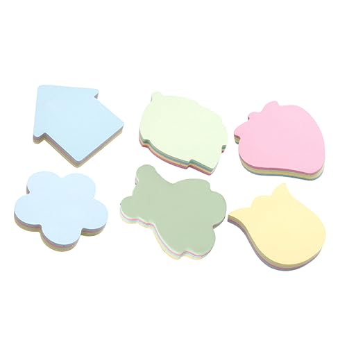 jojofuny Memo Pads Haftnotizen für Schule Büro Zuhause Kreatives Design mit Vase Bär Selbstklebend Abreißbar Rückstandsfrei Wichtige Notizen Pläne von jojofuny