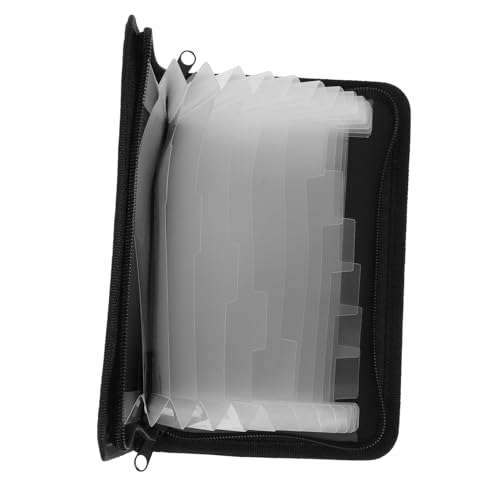 jojofuny Mini Akkordeon Datei Organizer mit Reißverschluss Vielseitige Dokumentenablage für Belege Karten und für Reisen und Büroorganisation jojofuny Mini Akkordeon Datei Organizer mit Reißverschluss Vielseitige Dokumentenablage für Belege Karten und für Reisen und Büroorganisation von jojofuny