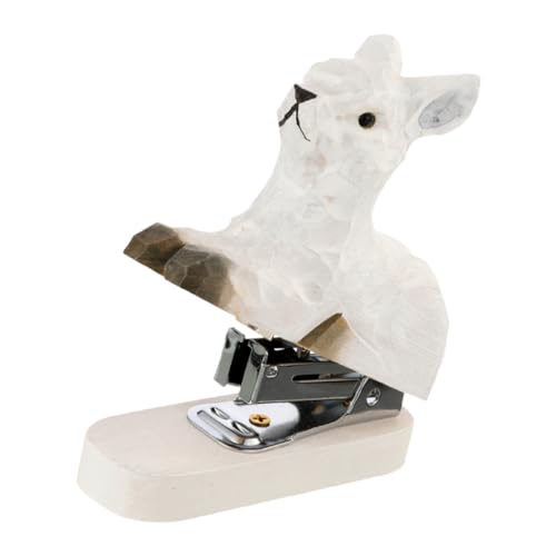 jojofuny Mini Holz tacker Handhefter Tierform Alpaka Ästhetischer Mini heftgerät Robust für Büro Schule Zuhause Dekoratives Schreibtischzubehör Multifunktional für Erwachsene jojofuny Mini Holz tacker Handhefter Tierform Alpaka Ästhetischer Mini heftgerät Robust für Büro Schule Zuhause Dekoratives Schreibtischzubehör Multifunktional für Erwachsene von jojofuny