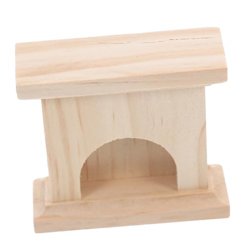 jojofuny Mini-massivholzkamin Winzige Hausbausätze Puppenhaus-miniaturen Miniaturmöbel Mini-simulationsmöbel Miniatur-puppenhaus-Kamin Mini-puppenhausmöbel Miniatur-puppenhauszubehör Beige von jojofuny