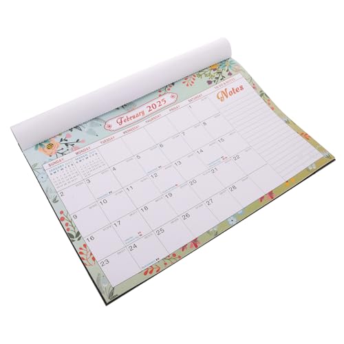jojofuny Monatlicher Wandkalender Planungs Kalender für Büro und Zuhause Hängender Terminkalender mit Notizblock Design Multifunktional und Praktisch zur Zielverwirklichung von jojofuny