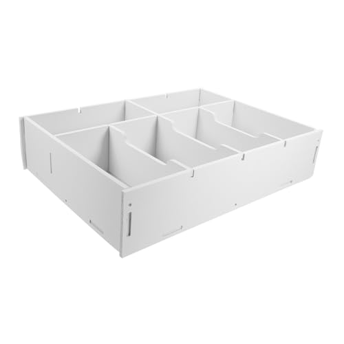 jojofuny Multi Fach Aufbewahrungsbox aus Geldorganizer mit Fächern für Münzen Scheine und Belege Tisch Organizer zur Büro und Kassenordnung Langlebig und Stilvoll in Weiß jojofuny Multi Fach Aufbewahrungsbox aus Geldorganizer mit Fächern für Münzen Scheine und Belege Tisch Organizer zur Büro und Kassenordnung Langlebig und Stilvoll in Weiß von jojofuny