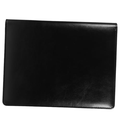 jojofuny Multi Funktionaler Ordner Transparente Hüllen für Verträge Dokumente Büro Portfolio Robustes PU Material für Schule Zuhause von jojofuny