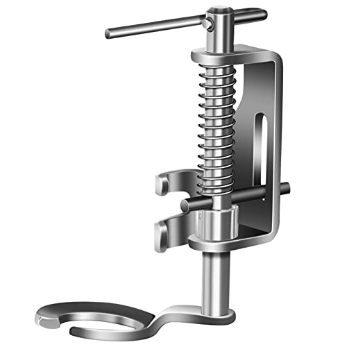 jojofuny Multifunktionaler Metall Nähfuß für Haushaltsnähmaschinen Walking Foot Robust und Rostfrei Geeignet für Quilten Sticken Dicke Stoffe Kompatibel Teiliges von jojofuny