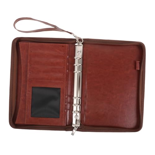 jojofuny Multifunktionaler Padfolio Organizer mit Reißverschluss Lose Notizbuchumschlag Dokumentenmappe für Büro und Geschäft Leichter Tragbarer Schreibmappe für Männer und Frauen jojofuny Multifunktionaler Padfolio Organizer mit Reißverschluss Lose Notizbuchumschlag Dokumentenmappe für Büro und Geschäft Leichter Tragbarer Schreibmappe für Männer und Frauen von jojofuny
