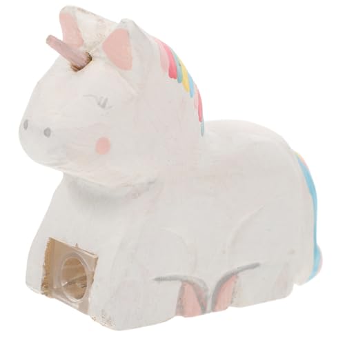 jojofuny Niedlicher Manueller Bleistiftspitzer aus Holz Einhorn Design mit Schnellem Anspitzen für Schule Büro und Zuhause Praktisches Schüler Schreibwaren Accessoire jojofuny Niedlicher Manueller Bleistiftspitzer aus Holz Einhorn Design mit Schnellem Anspitzen für Schule Büro und Zuhause Praktisches Schüler Schreibwaren Accessoire von jojofuny