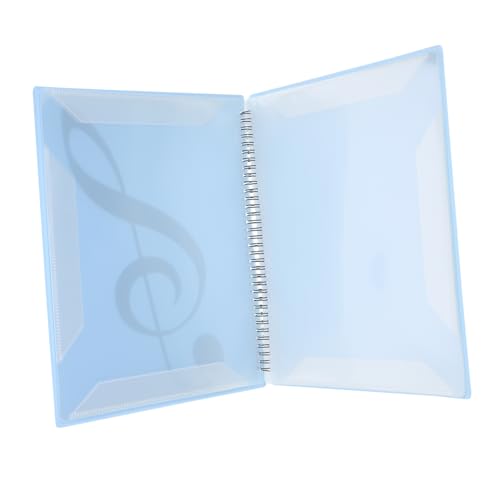 jojofuny Notenmappe Buch Transparent A4 Aktenordner Musikdokumenten Organizer Aktenordner A4 Testpapierordner Dokumente Aktenordner Aktenpapierordner Dokumentenhalter von jojofuny