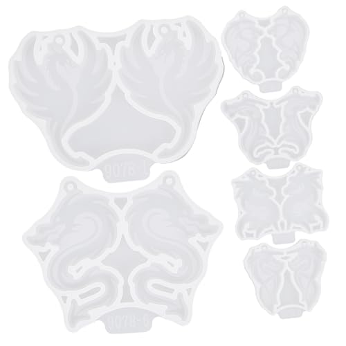 jojofuny Ohrhänger Gießform Flexible DIY Epoxidharz Schmuckform für Anhänger Wiederverwendbar Langlebig Einfaches Entformen für Bastelprojekte jojofuny Ohrhänger Gießform Flexible DIY Epoxidharz Schmuckform für Anhänger Wiederverwendbar Langlebig Einfaches Entformen für Bastelprojekte von jojofuny