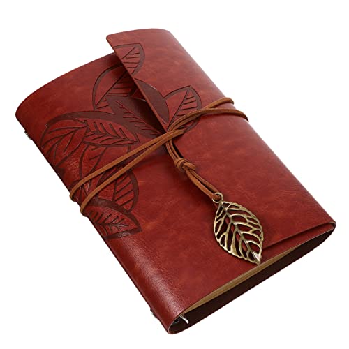 jojofuny PU Leder Notizbuch mit Ringen Tragbares Tagebuch und Planer für Reisen Kreative Notizen und Tägliche Aufgaben Geeignet für Büro Schule und Zuhause jojofuny PU Leder Notizbuch mit Ringen Tragbares Tagebuch und Planer für Reisen Kreative Notizen und Tägliche Aufgaben Geeignet für Büro Schule und Zuhause von jojofuny