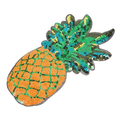 jojofuny Pailletten Ananas Patch mit Feiner Stickerei Kleine Dekorative Aufnäher zum Aufnähen für Jacken Kleidung DIY Modeaccessoire Vielseitig für Hüte Taschen Pullover Rucksäcke jojofuny Pailletten Ananas Patch mit Feiner Stickerei Kleine Dekorative Aufnäher zum Aufnähen für Jacken Kleidung DIY Modeaccessoire Vielseitig für Hüte Taschen Pullover Rucksäcke von jojofuny