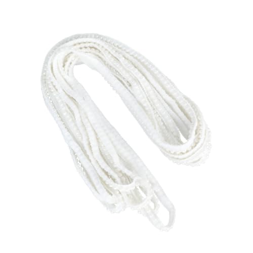 jojofuny Pearl Lace Ribbon Fabric Yards DIY Kleidung Zubehör Single Row Perlenbesatz für Dekoration von Kleid Tasche Hüten Geeignet für Schwangerschafts und Kinderbekleidung Elegantes von jojofuny