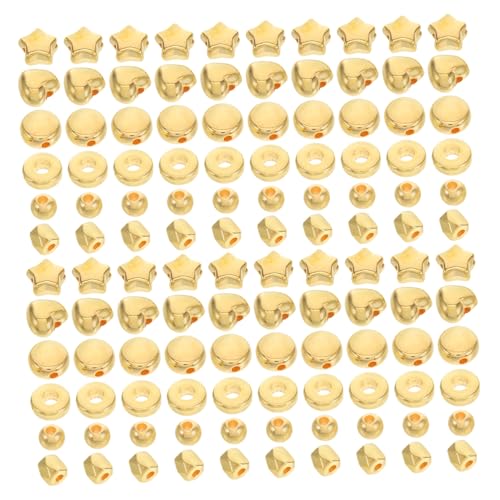 jojofuny Plastikabstecker Perlen Perlenkappen für Schmuck Perlenkappen Masse Perlenabstandshalter für Armbänder Abstandsperlen mit großem Loch Abstandsperlen basteln Spacer Perlen Golden jojofuny Plastikabstecker Perlen Perlenkappen für Schmuck Perlenkappen Masse Perlenabstandshalter für Armbänder Abstandsperlen mit großem Loch Abstandsperlen basteln Spacer Perlen Golden von jojofuny