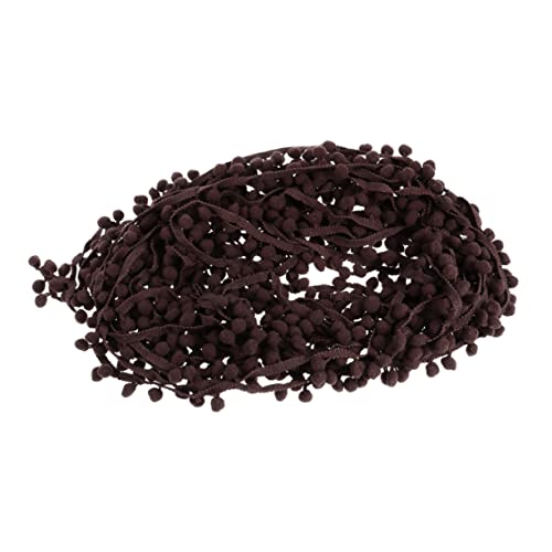 jojofuny Pompom-Spitze für Party Schnürsenkel Poms Kanten Fransenspitze nähen trimmt Quastenverkleidung Mini Quastenkugelbesatz Regenbogenkugel trimmen ball trimmen Ballfransenbesatz Kaffee jojofuny Pompom-Spitze für Party Schnürsenkel Poms Kanten Fransenspitze nähen trimmt Quastenverkleidung Mini Quastenkugelbesatz Regenbogenkugel trimmen ball trimmen Ballfransenbesatz Kaffee von jojofuny