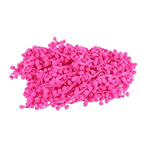 jojofuny Pompom-spitze Ball Quaste Fransen Quastenkugelbesatz Bommel Fransen Nähen Trimmen Vorhang Quastenverkleidung Schnürsenkel Quastenband Ballfransenbesatz Rosa Pom-pom-kugel Rosig jojofuny Pompom-spitze Ball Quaste Fransen Quastenkugelbesatz Bommel Fransen Nähen Trimmen Vorhang Quastenverkleidung Schnürsenkel Quastenband Ballfransenbesatz Rosa Pom-pom-kugel Rosig von jojofuny
