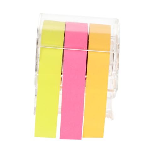 jojofuny Portable Haftnotizzettel mit Selbstklebenden Einfach Abzureißende Memo Sticker für Büro und Zuhause Vielseitig Glatten Oberflächen Haftend und Praktisch für Unterwegs von jojofuny