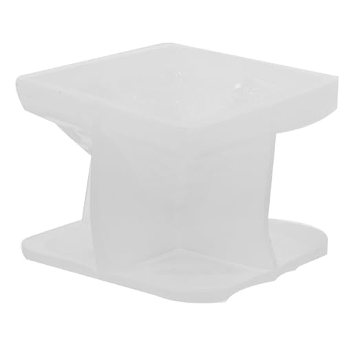 jojofuny Pyramidenform dekoration Giessform Silikon Pyramiden-Dekorform DIY Bastelform Handwerk zur Herstellung von Schmuck silikon herstellungsform Pyramide Silikonform Kieselgel von jojofuny