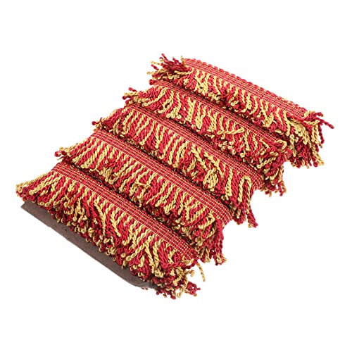 jojofuny Quastendekorationen Fransenbesatz Quaste wellig Vorhang zum Nähen zu Hause zarte Fransenborte gewelltes Band Sofa-Fransenbesatz Fransen zum Basteln Polsterverkleidung Polyester jojofuny Quastendekorationen Fransenbesatz Quaste wellig Vorhang zum Nähen zu Hause zarte Fransenborte gewelltes Band Sofa-Fransenbesatz Fransen zum Basteln Polsterverkleidung Polyester von jojofuny