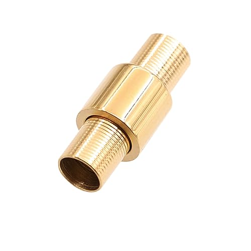 jojofuny Radschmuckschnalle Schmuckkordelverbinder Magnetverschlüsse Zubehör zur Schmuckherstellung Golden jojofuny Radschmuckschnalle Schmuckkordelverbinder Magnetverschlüsse Zubehör zur Schmuckherstellung Golden von jojofuny