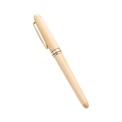 jojofuny Retro Füllfederhalter Aus Holz Eleganter Kalligrafie Stift Für Kreative Schreibarbeiten Als Für Studenten Und Bürobedarf Ergonomisches Design Nachfüllbar von jojofuny