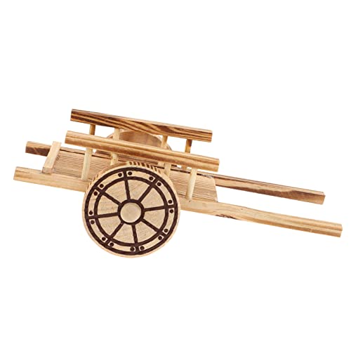 jojofuny Retro Holzfigur Handgezogener Flachwagen Dekoration Kunsthandwerk Für Wohn und Arbeitsräume Tischdekoration Robust Stimmungsfördernd jojofuny Retro Holzfigur Handgezogener Flachwagen Dekoration Kunsthandwerk Für Wohn und Arbeitsräume Tischdekoration Robust Stimmungsfördernd von jojofuny