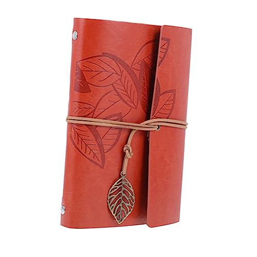 jojofuny Retro Loose Leaf Notizbuch Nachfüllbares Notizbuch für Planung und Schreiben Vintage Design Handlich und Leicht für Studenten und Kreative Projekte von jojofuny