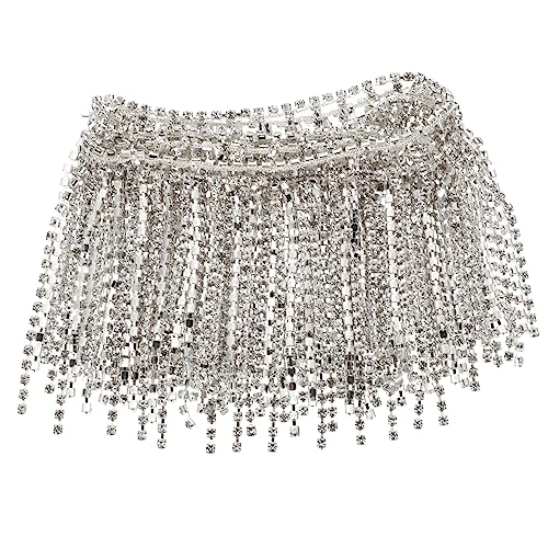 jojofuny Rhinestone Quasten Kette Diy Bastelbedarf Strapazierfähige Strasskette Hochwertigem für Schmuck und Kleidung Geschenkidee für Familie jojofuny Rhinestone Quasten Kette Diy Bastelbedarf Strapazierfähige Strasskette Hochwertigem für Schmuck und Kleidung Geschenkidee für Familie von jojofuny