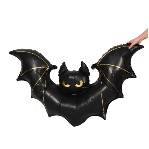 jojofuny Riesen Inflatable Halloween Bat Spooky Wanddecor Für Halloween-feiern Gruselige Wanddekoration Für Partys Und Geisterhäuser jojofuny Riesen Inflatable Halloween Bat Spooky Wanddecor Für Halloween-feiern Gruselige Wanddekoration Für Partys Und Geisterhäuser von jojofuny