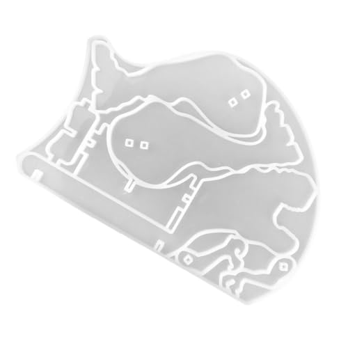 jojofuny Rotwein Silikonform DIY Epoxidharz Gießform für Weinregal Design für Weinflaschen für Bastelprojekte und Weindisplays jojofuny Rotwein Silikonform DIY Epoxidharz Gießform für Weinregal Design für Weinflaschen für Bastelprojekte und Weindisplays von jojofuny