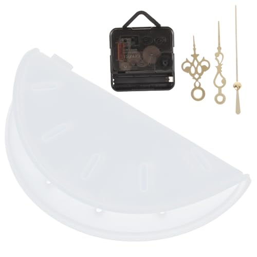 jojofuny Runde Uhr Silikonform DIY Flexible Epoxidharz Gießform Langlebig mit Uhrwerk Ersatzteil für Kreative Bastelarbeiten und Präzise Uhrzeigergestaltung jojofuny Runde Uhr Silikonform DIY Flexible Epoxidharz Gießform Langlebig mit Uhrwerk Ersatzteil für Kreative Bastelarbeiten und Präzise Uhrzeigergestaltung von jojofuny