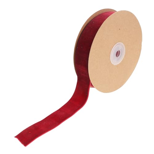 jojofuny Samtband Breit Einseitig Beflockt Weiches Geschenkband für Geschenkverpackung DIY Plüschband Dekoband für Hochzeit Party Kleidung Zubehör Weinrot jojofuny Samtband Breit Einseitig Beflockt Weiches Geschenkband für Geschenkverpackung DIY Plüschband Dekoband für Hochzeit Party Kleidung Zubehör Weinrot von jojofuny